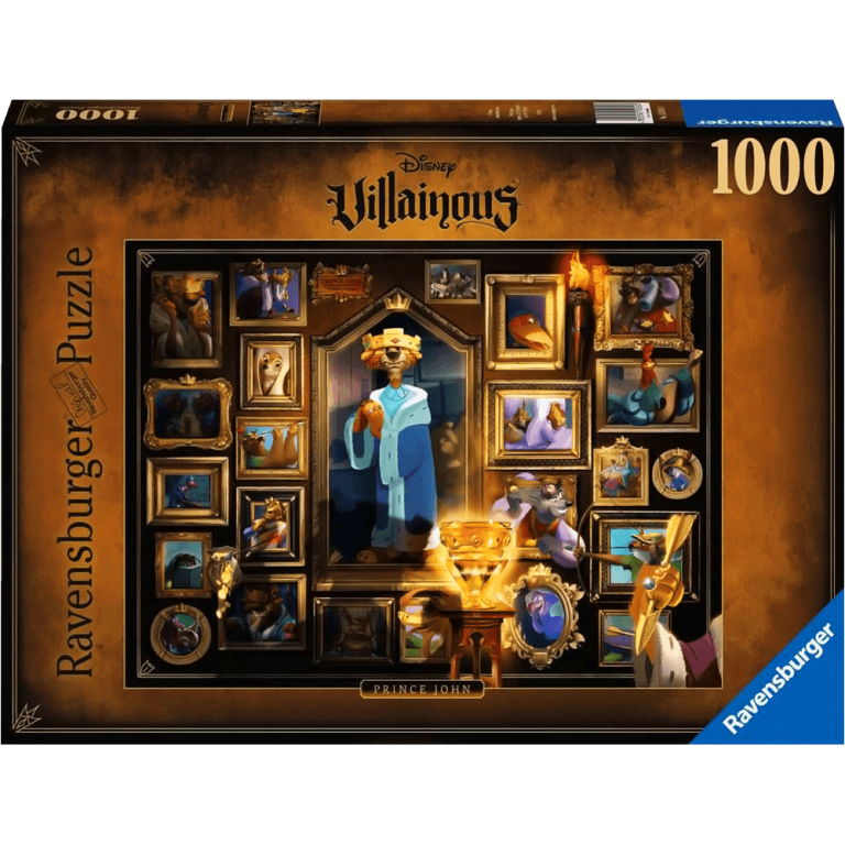 Disney Villainous Puzzle Belle, Disney Princess (1000 piezas) de  Ravensburger - Fantasía Personajes
