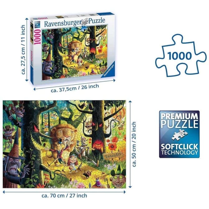 Rompecabezas Ravensburger El Mago de Oz 1000 Piezas 16566 - Image 3