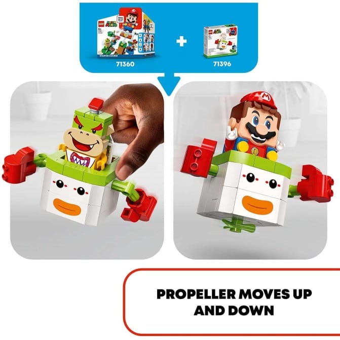 Lego Set de Expansion Capsula Koopayaso de Bowser Jr 71396 - Image 4