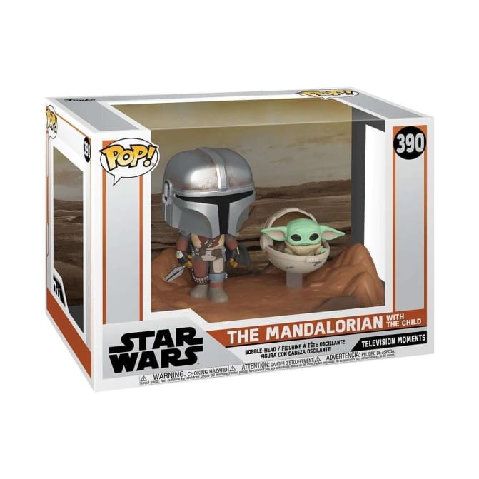 Funko Pop The Mandalorian With The Child Star Wars 390 - Image 2