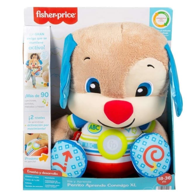 Fisher Price Ríe Y Aprende Perrito Aprende Conmigo XL - Image 2