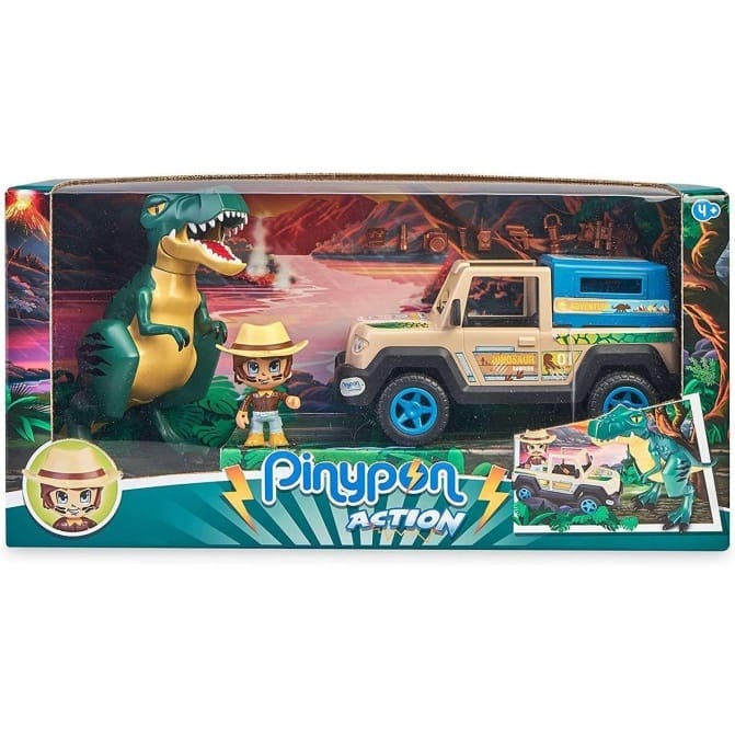 Pinypon Action Wild Pick Up Con T-Rex - Image 2
