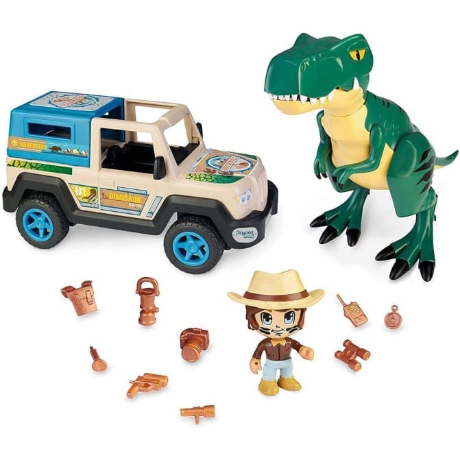 Pinypon Action Wild Pick Up Con T-Rex - Image 3
