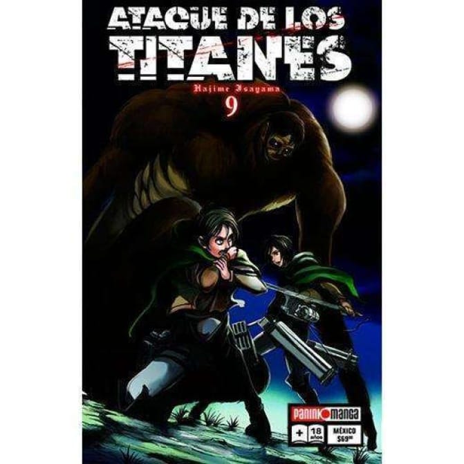 Manga Ataque De Los Titanes 09 - Image 1