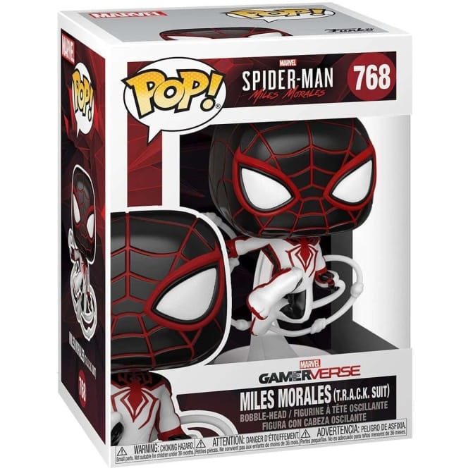 Funko Pop Miles Morales (T.R.A.C.K. Suit) - Spiderman Miles Morales 768 - Image 2
