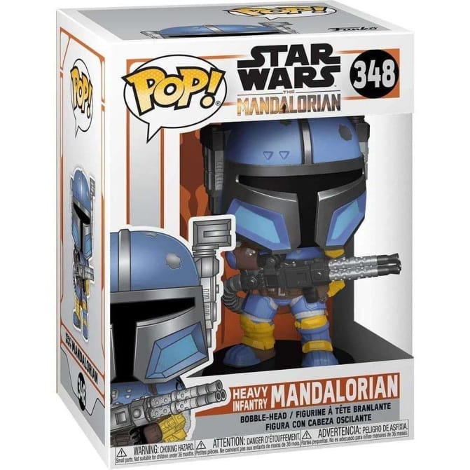 Funko Pop Heavy Infantry Mandalorian - Star Wars: The Mandalorian 348 - Image 2