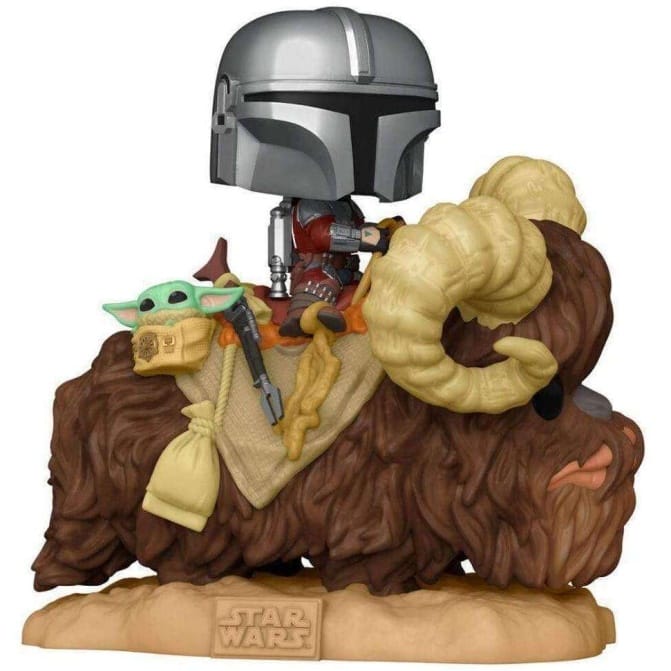 Funko Pop The Mandalorian & The Child On Bantha - Star Wars 416 - Image 1