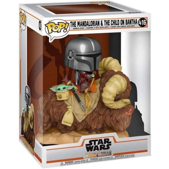 Funko Pop The Mandalorian & The Child On Bantha - Star Wars 416 - Image 2