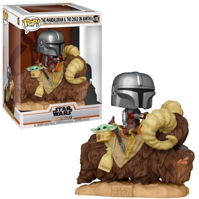 Funko Pop The Mandalorian & The Child On Bantha - Star Wars 416 - Image 3