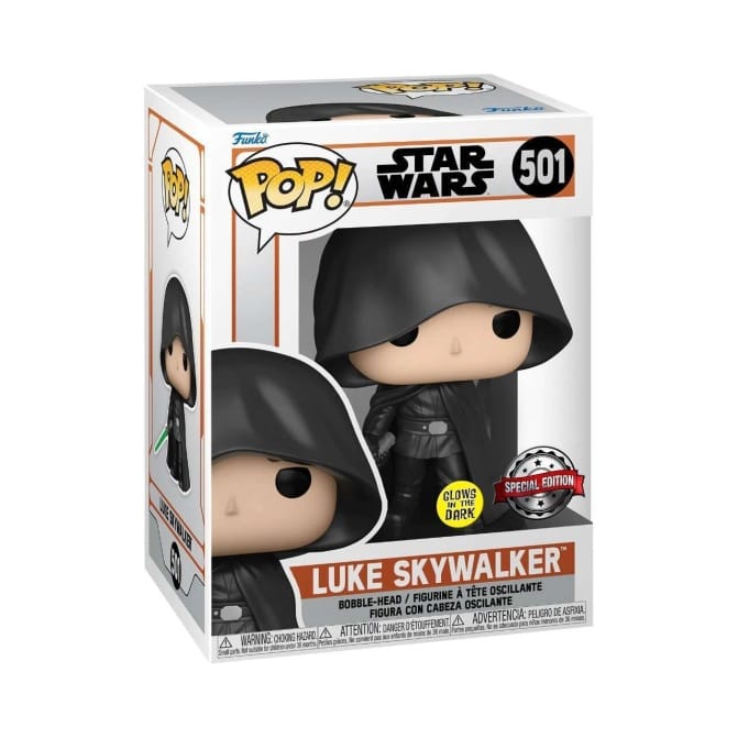 Funko Pop Luke Skywalker Con Capa Special Edition - Star Wars 501 - Image 2