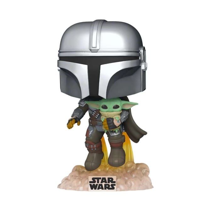 Funko Pop The Mandalorian With The Child - Star Wars: The Mandalorian 308 - Image 1