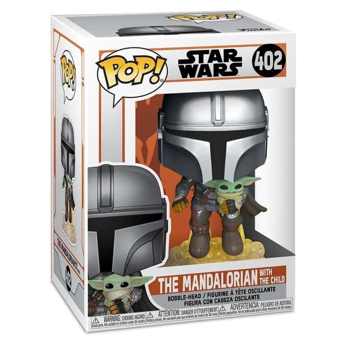 Funko Pop The Mandalorian With The Child - Star Wars: The Mandalorian 308 - Image 2