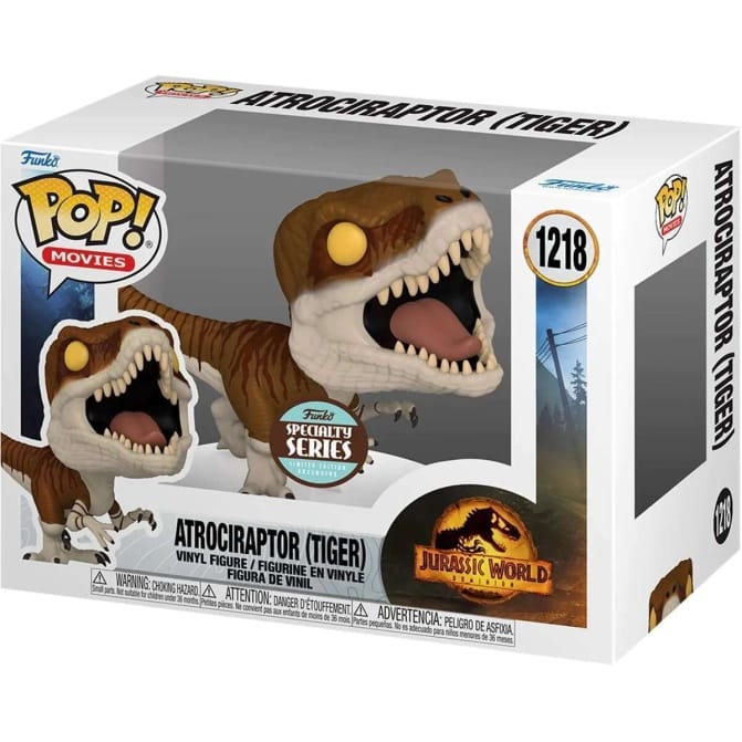 Funko Pop Atrociraptor (Tiger) - Jurassic World Dominion 1218 - Image 2