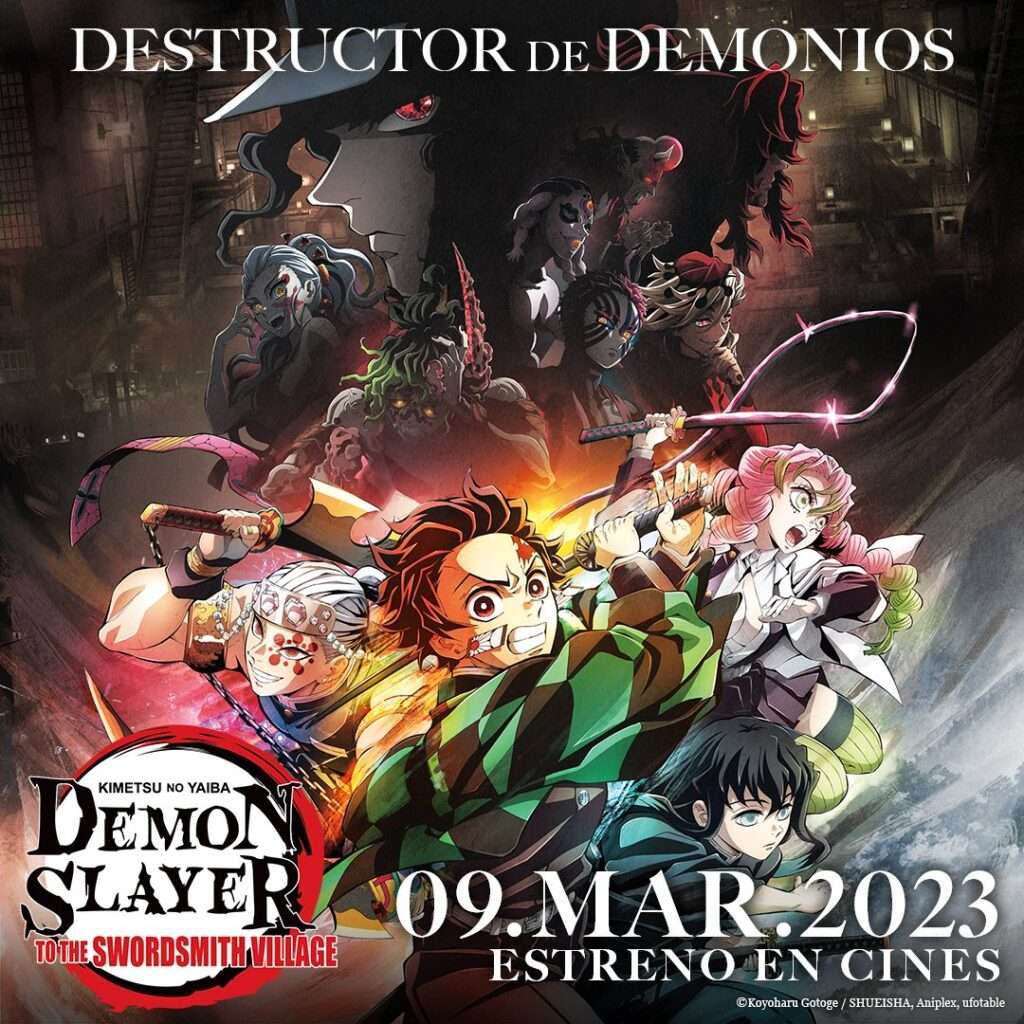 Película de Demon Slayer llega a Latinoamérica y EEUU en abril