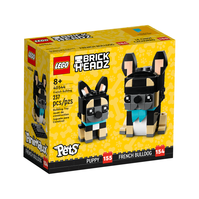 Lego BrickHeadz French Bulldog 40544 - Image 1