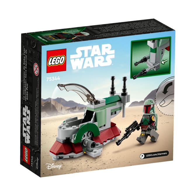 Lego Star Wars Microfighter: Nave Estelar De Boba Fett 75344 - Image 4