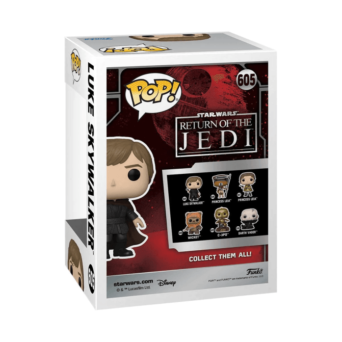 Funko Pop Luke Skywalker - Star Wars: Return Of The Jedi 40 Aniversario 605 - Image 3