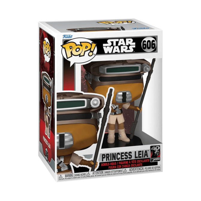 Funko Pop Princess Leia - Star Wars: Return Of The Jedi 40 Aniversario 606 - Image 2