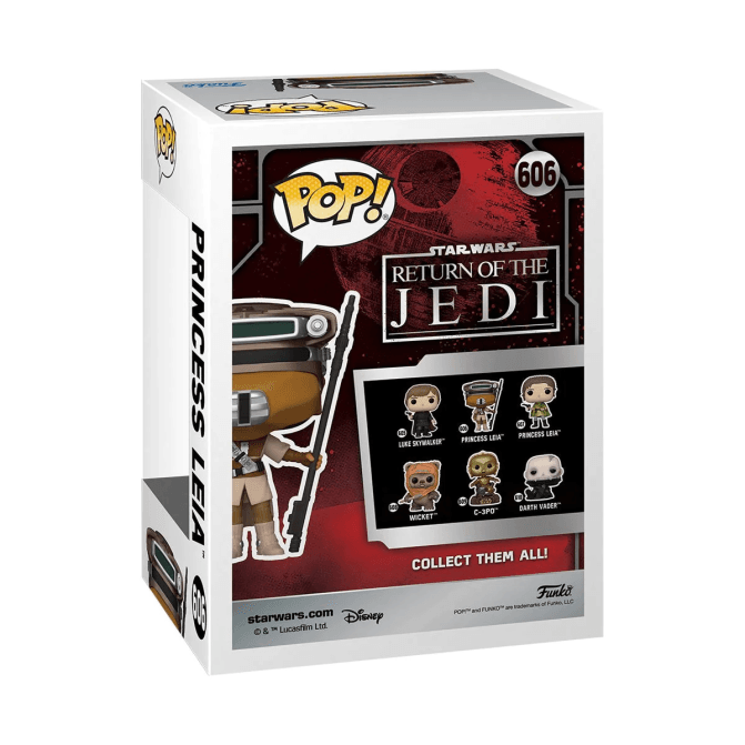 Funko Pop Princess Leia - Star Wars: Return Of The Jedi 40 Aniversario 606 - Image 3