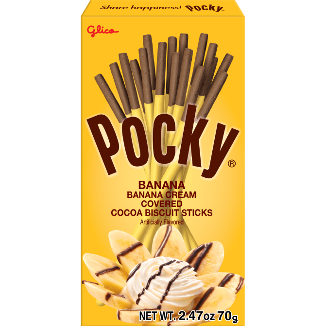 Glico Pocky Chocolate Banana 70g - Image 1