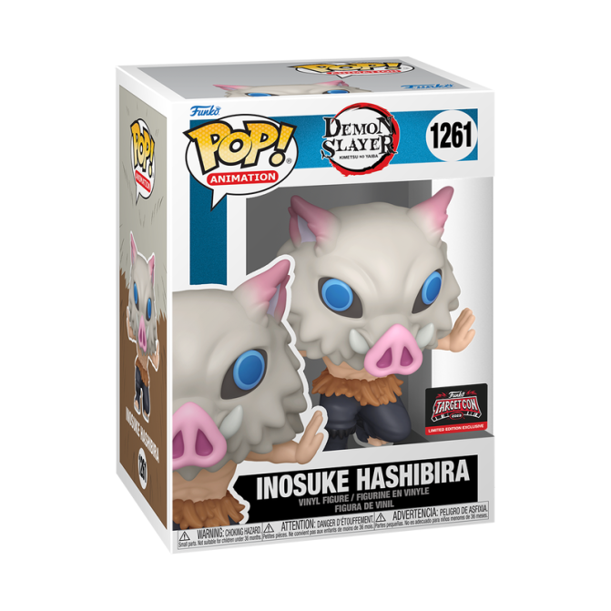 Funko Pop Inosuke Hashibira - Demon Slayer 1261 - Image 2