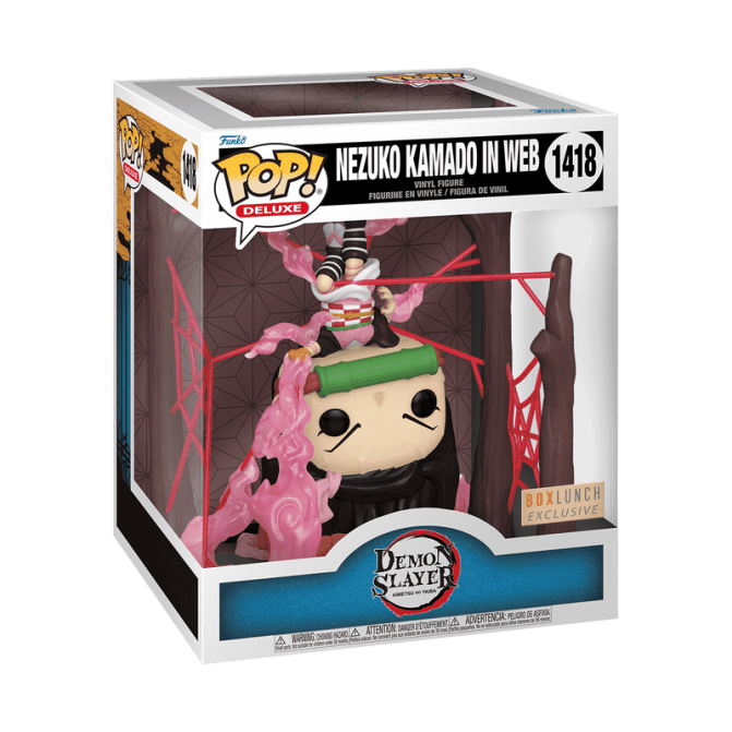 Funko Pop Nezuko Kamado In Web - Demon Slayer 1418 - Image 2