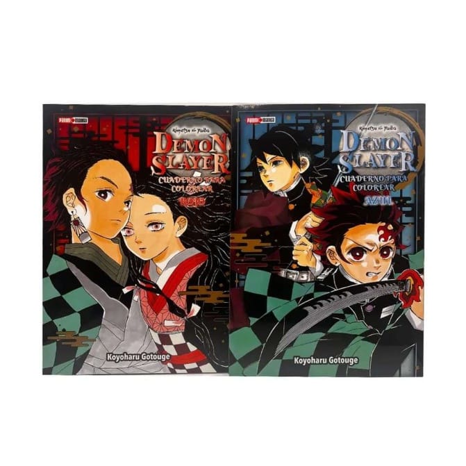 Demon Slayer Cuaderno Para Colorear Pack - Image 1
