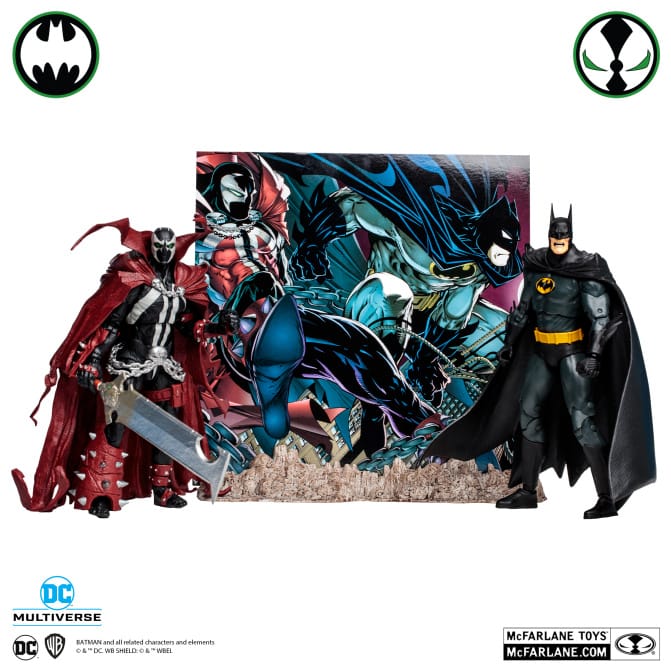 McFarlane Toys - DC Multiverse - Batman & Spawn (Based On Comics By TODD MCFARLANE) - Image 3