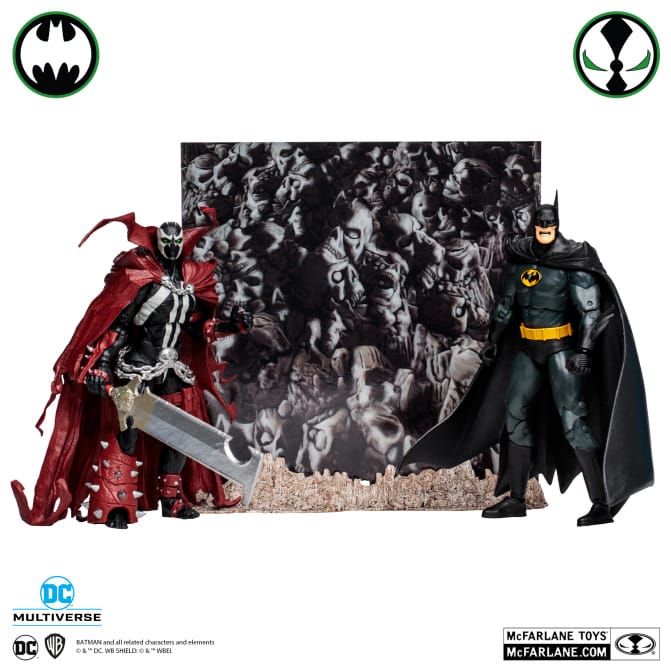 McFarlane Toys - DC Multiverse - Batman & Spawn (Based On Comics By TODD MCFARLANE) - Image 4