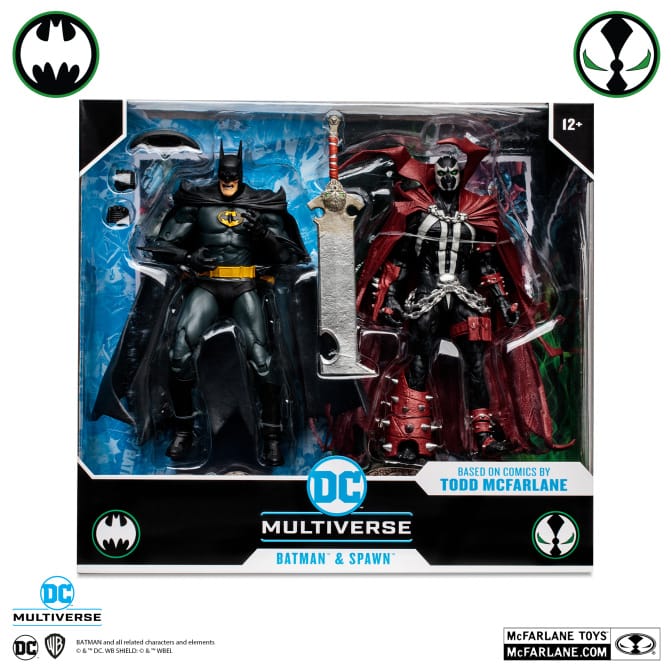 McFarlane Toys - DC Multiverse - Batman & Spawn (Based On Comics By TODD MCFARLANE) - Image 17