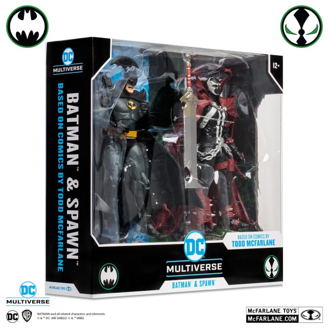 McFarlane Toys - DC Multiverse - Batman & Spawn (Based On Comics By TODD MCFARLANE) - Image 18