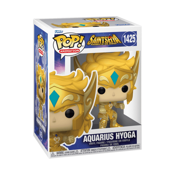 Funko Pop Aquarius Hyoga - Saint Seiya 1425 - Image 2