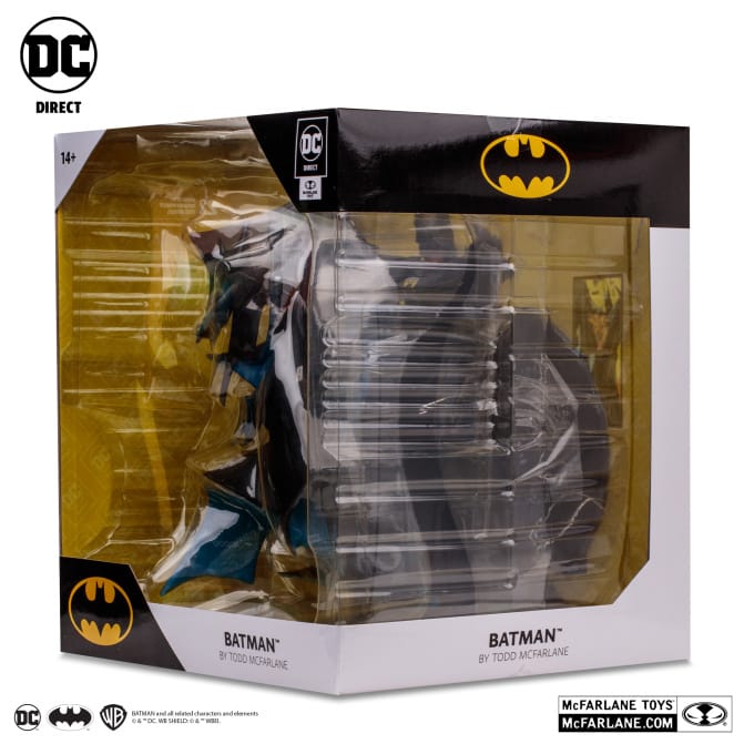 McFarlane Toys - DC Multiverse - Batman Estatua Negra By Todd McFarlane - Image 10
