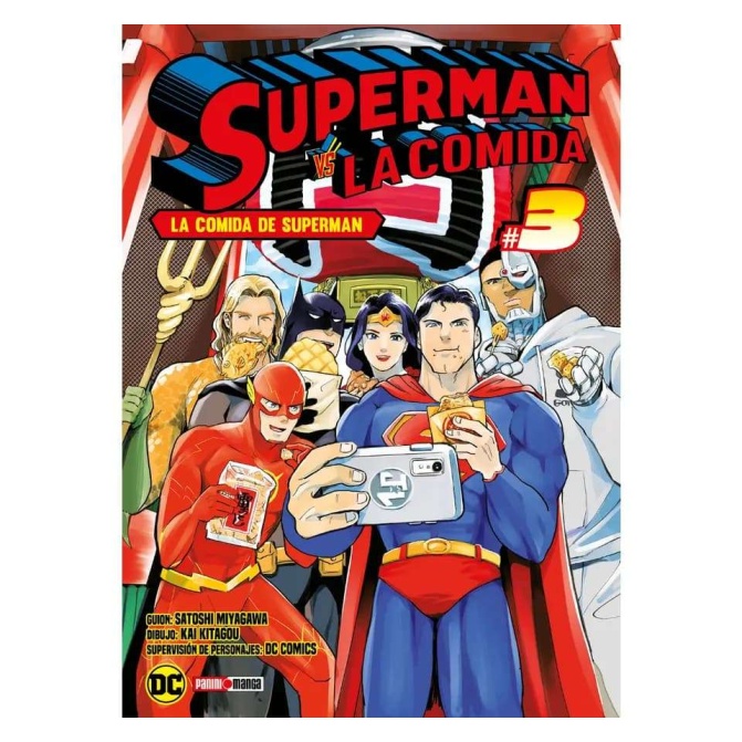 Manga Superman VS La Comida 3 - Image 1