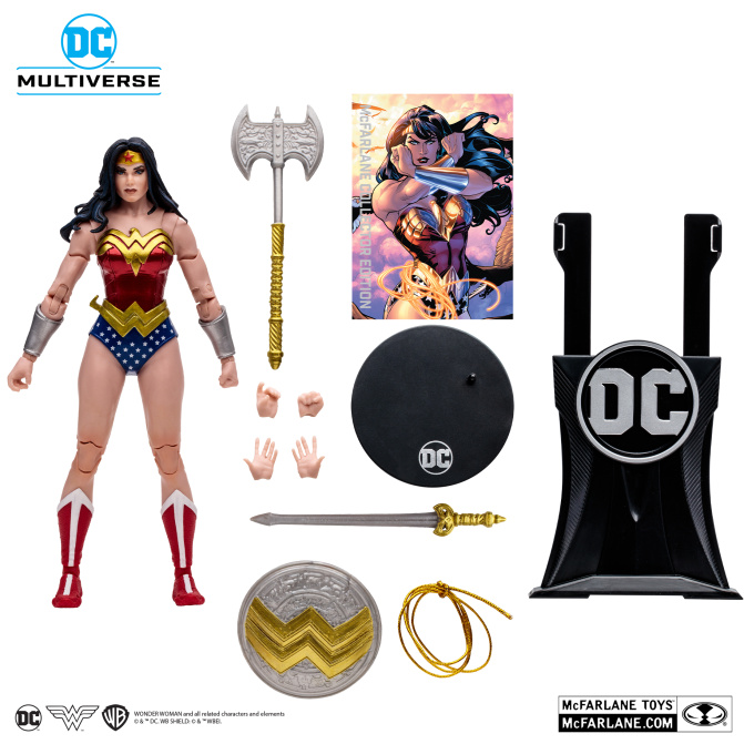 McFarlane Toys - DC Multiverse - Set De Figuras Wonder Woman Collector Edition + The Penguin (The Batman) - Image 4