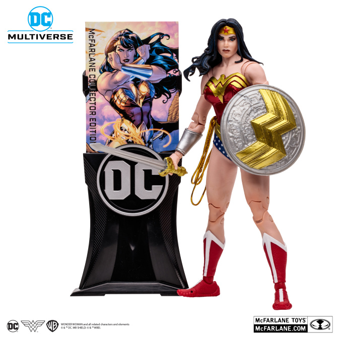 McFarlane Toys - DC Multiverse - Set De Figuras Wonder Woman Collector Edition + The Penguin (The Batman) - Image 10