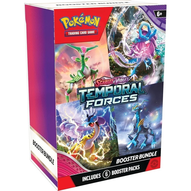 Pokémon Tcg: Scarlet & Violet temporal Forces Booster Bundle - Image 1