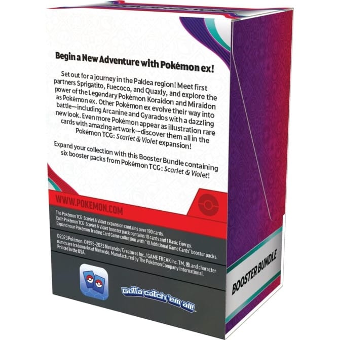Scarlet & Violet—Paldean Fates Booster Bundle – 6pk Box - Image 2