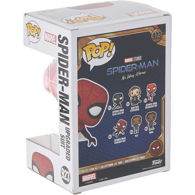 Funko Pop Spider-man Upgraded Suit - Marvel: Spiderman No Way Home 923 - Image 3