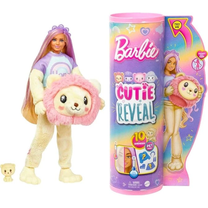 Barbie Cutie Reveal Muñeca Playeras Tiernas León - Image 1