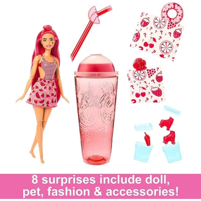 Barbie Pop Reveal Muñeca Serie de Frutas Sandía - Image 2