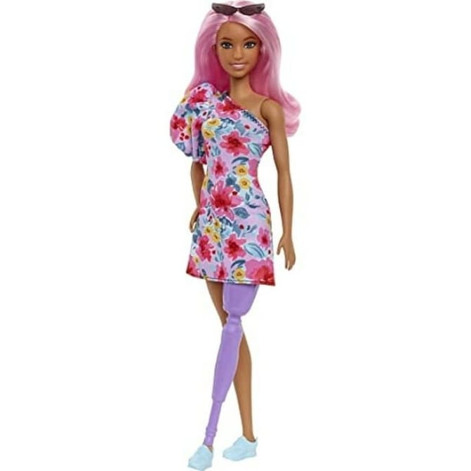 Barbie Fashionistas Muñeca cabello rosa - Image 1