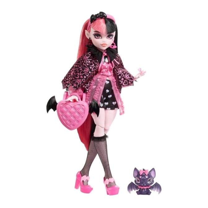 Monster High, Muñeca Draculaura con Vestimenta de Moda - Image 1