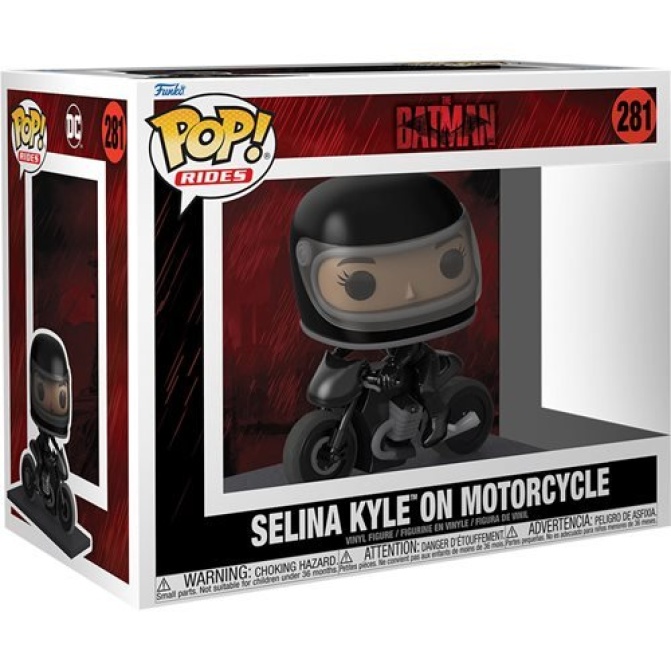 Funko Pop! Ride Deluxe: The Batman - Selina Kyle on Motorcycle 281 - Image 2