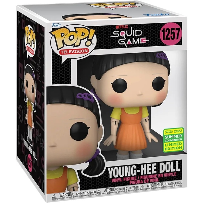 Funko Pop Super Squid Game Younghee Doll 1257 (Summer Convention 2022) - Image 2