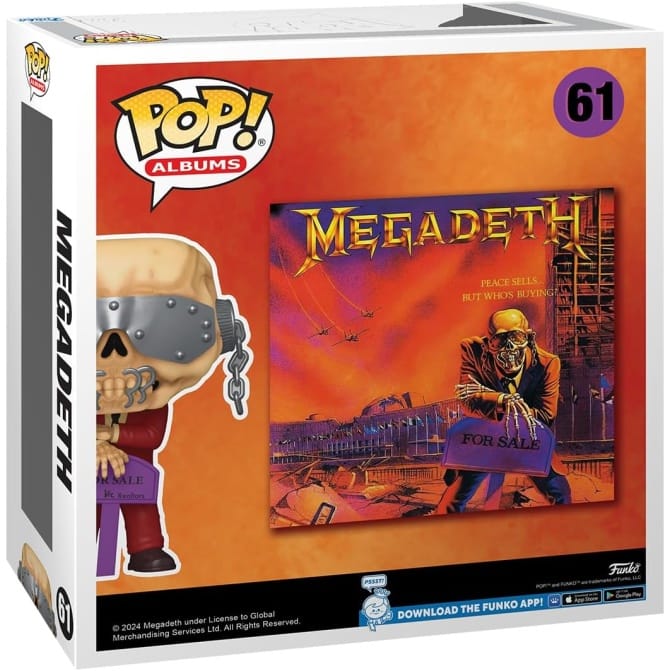 Funko Pop! Albums: Megadeth - Peace Sells... But Who's Buying? 61 - Image 3