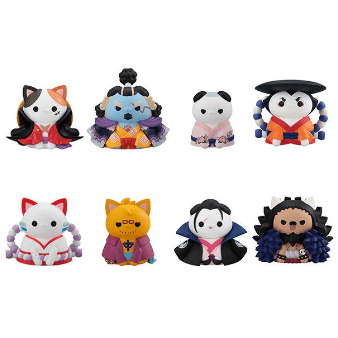 Megahouse Figures Mega Cat Project: One Piece - Nyan Piece Nyan Isla De Wano - Figura Sorpresa - Image 1