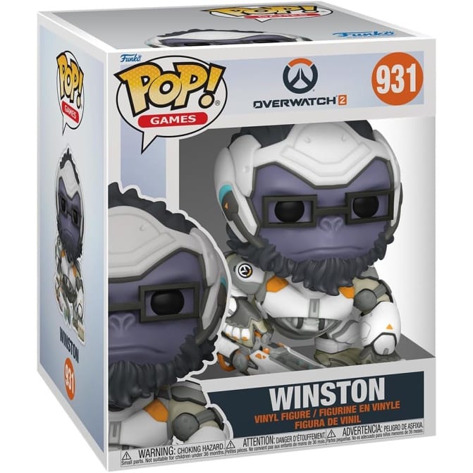 Funko Pop! Super: Overwatch 2 - Winston 931 - Image 2