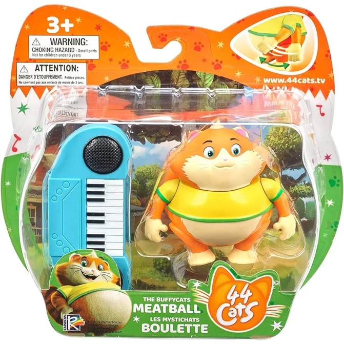 44 Gatos Meatball con Piano Figura articulada - Image 2