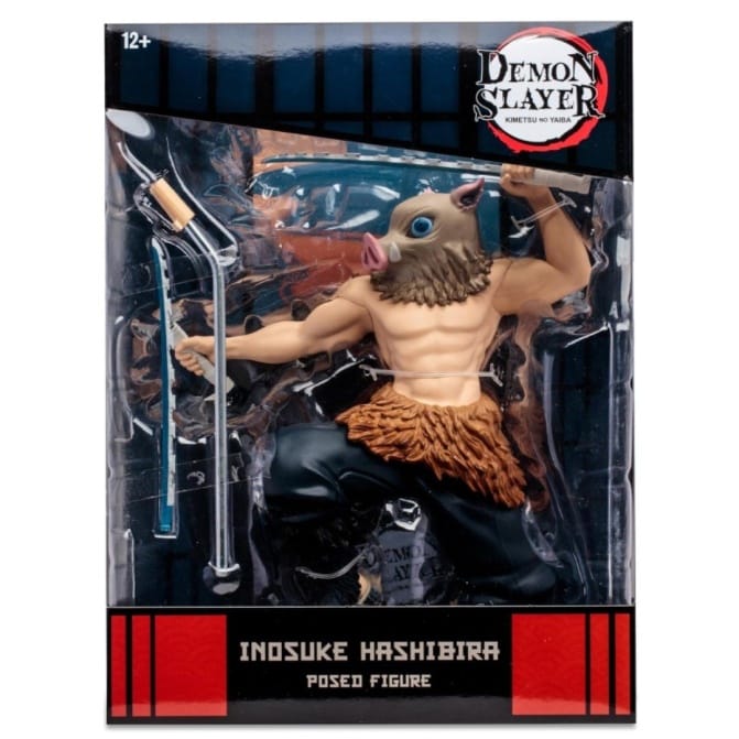 Mcfarlane figura Demon Slayer - Inosuke Hashibara 12 pulgadas - Image 4
